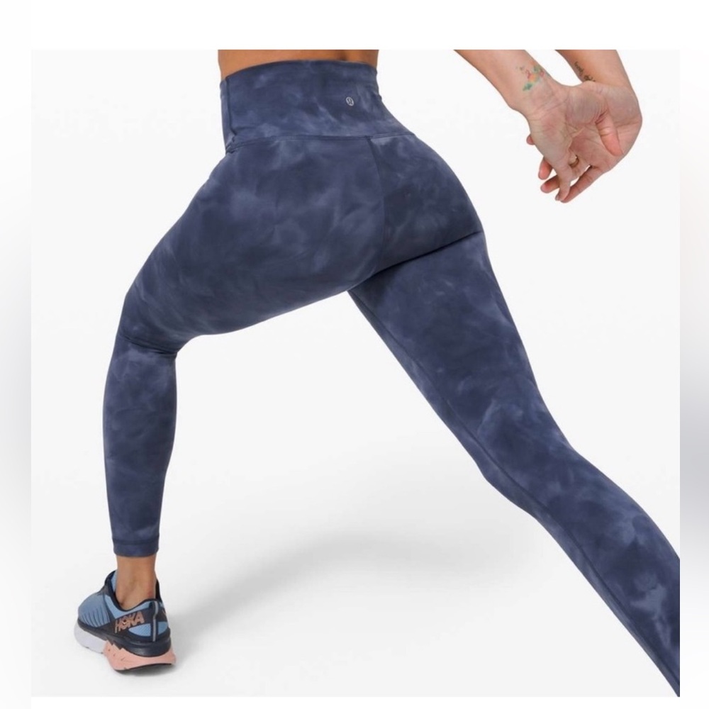 lululemon athletica align tie dye leggings